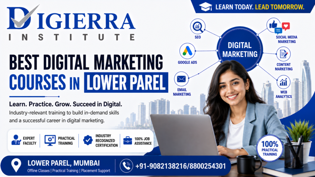 Best digital Marketing courses in LowerParel.
