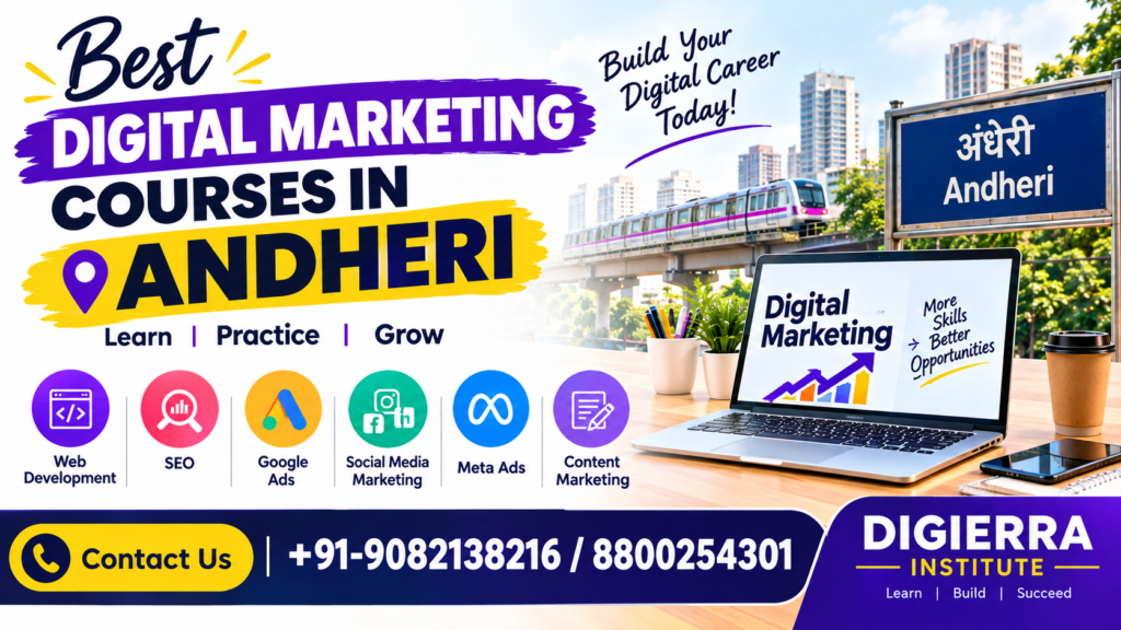 Best digital marketing courses in Andheri.